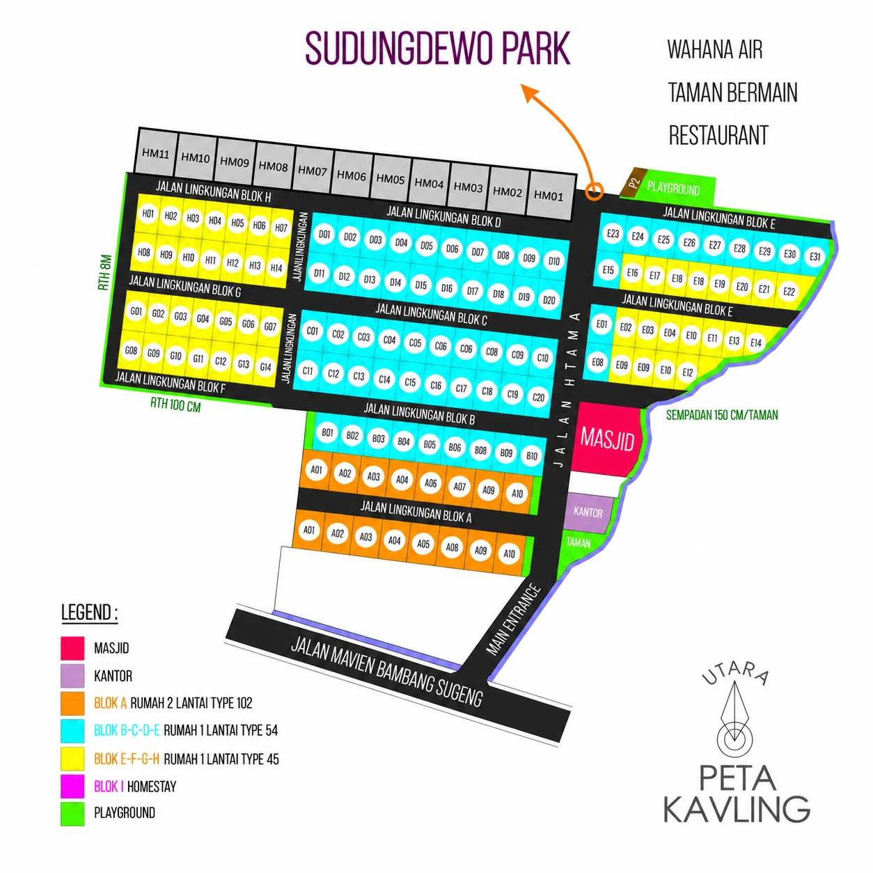 Denah Sudungdewo Residence